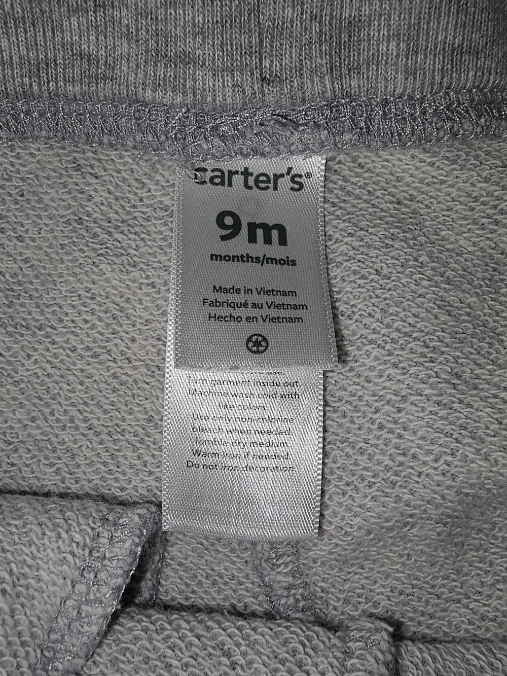 Carter's Green Floral Tunic & Gray Jogger Set